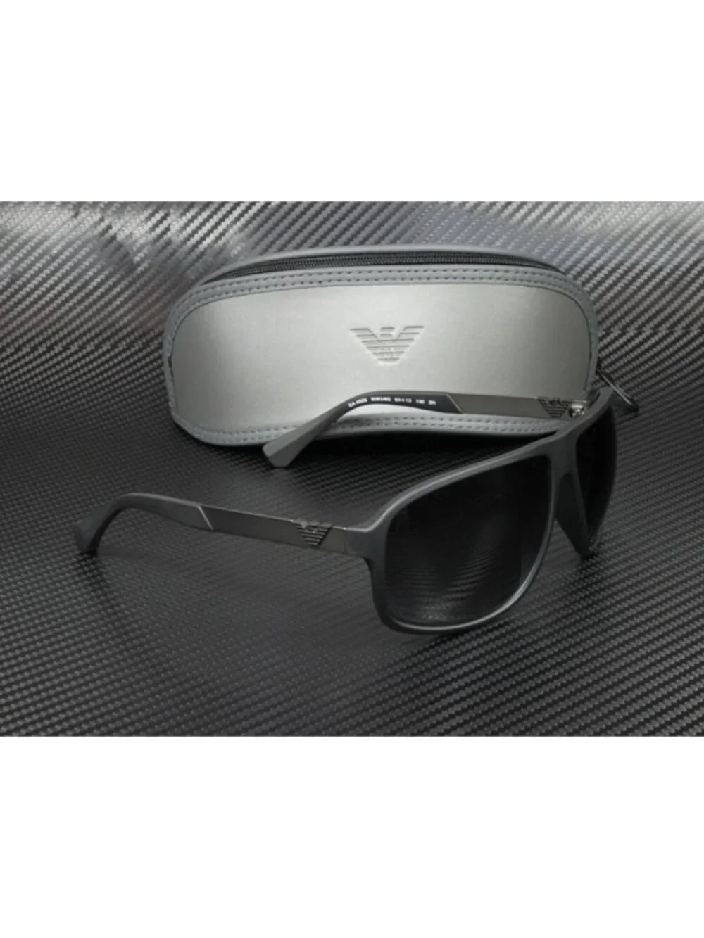 New Emporio Armani Men  Black Sunglasses  64- 13- 130